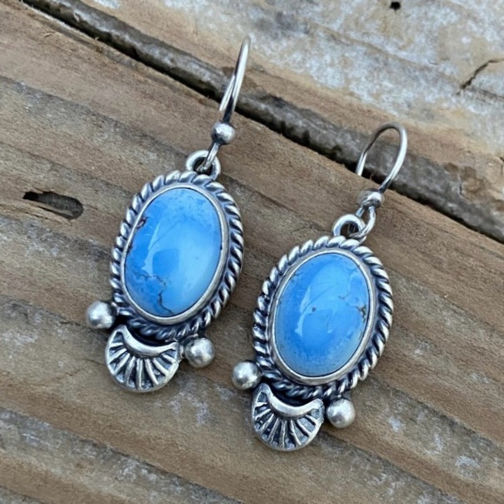 Golden Hills Turquoise Earrings